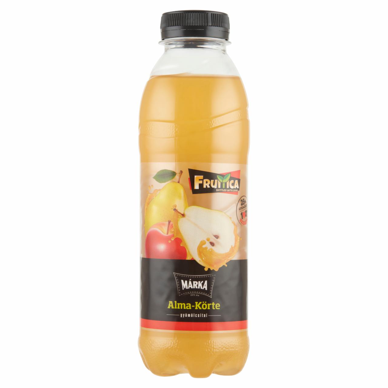 Képek - Márka Fruitica alma-körte szénsavmentes gyümölcsital cukorral 0,5 l