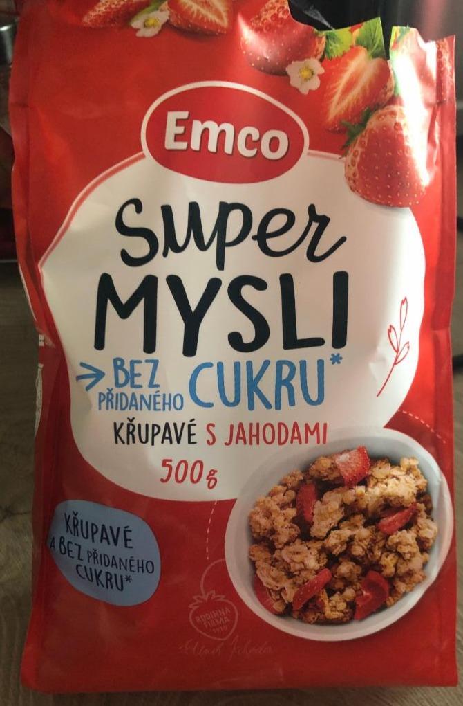 Képek - Cukormentes müzli eperrel Super mysli Emco