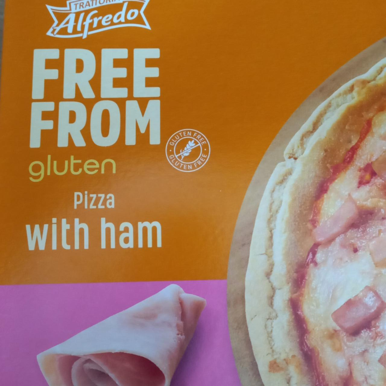 Képek - Free from gluten pizza with ham Trattoria Alfredo