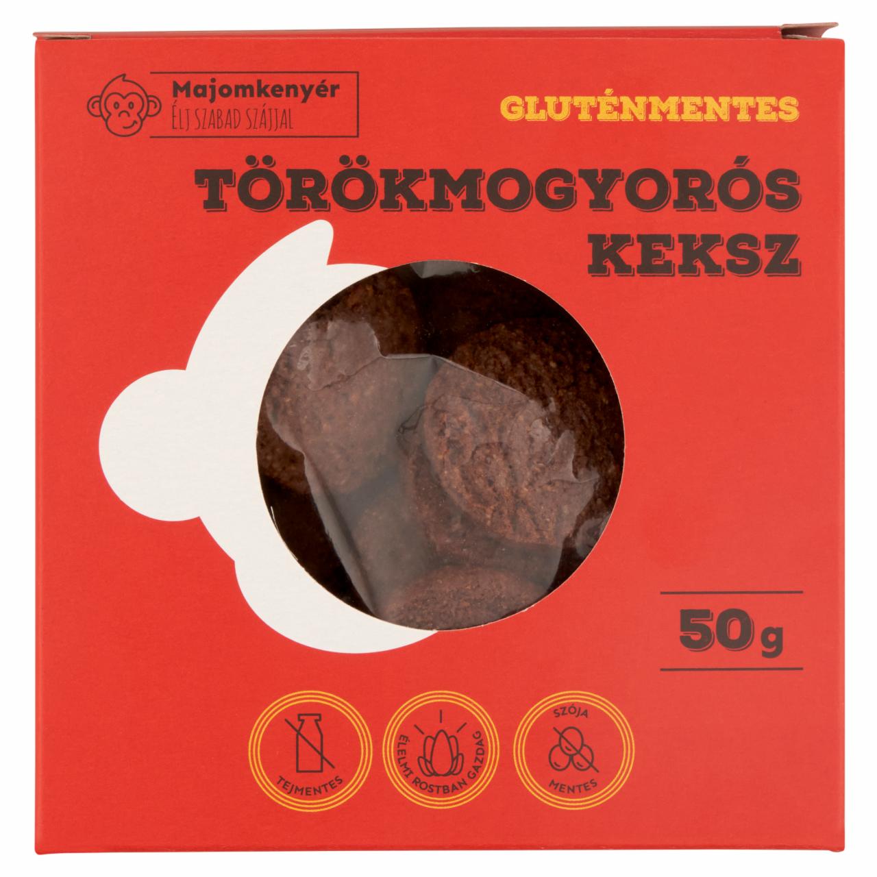 Képek - Majomkenyér gluténmentes törökmogyorós keksz 50 g