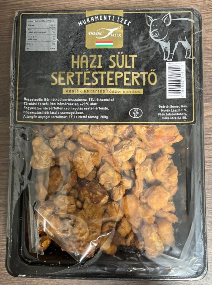 Képek - Házi sült sertéstepertő Semec Hús