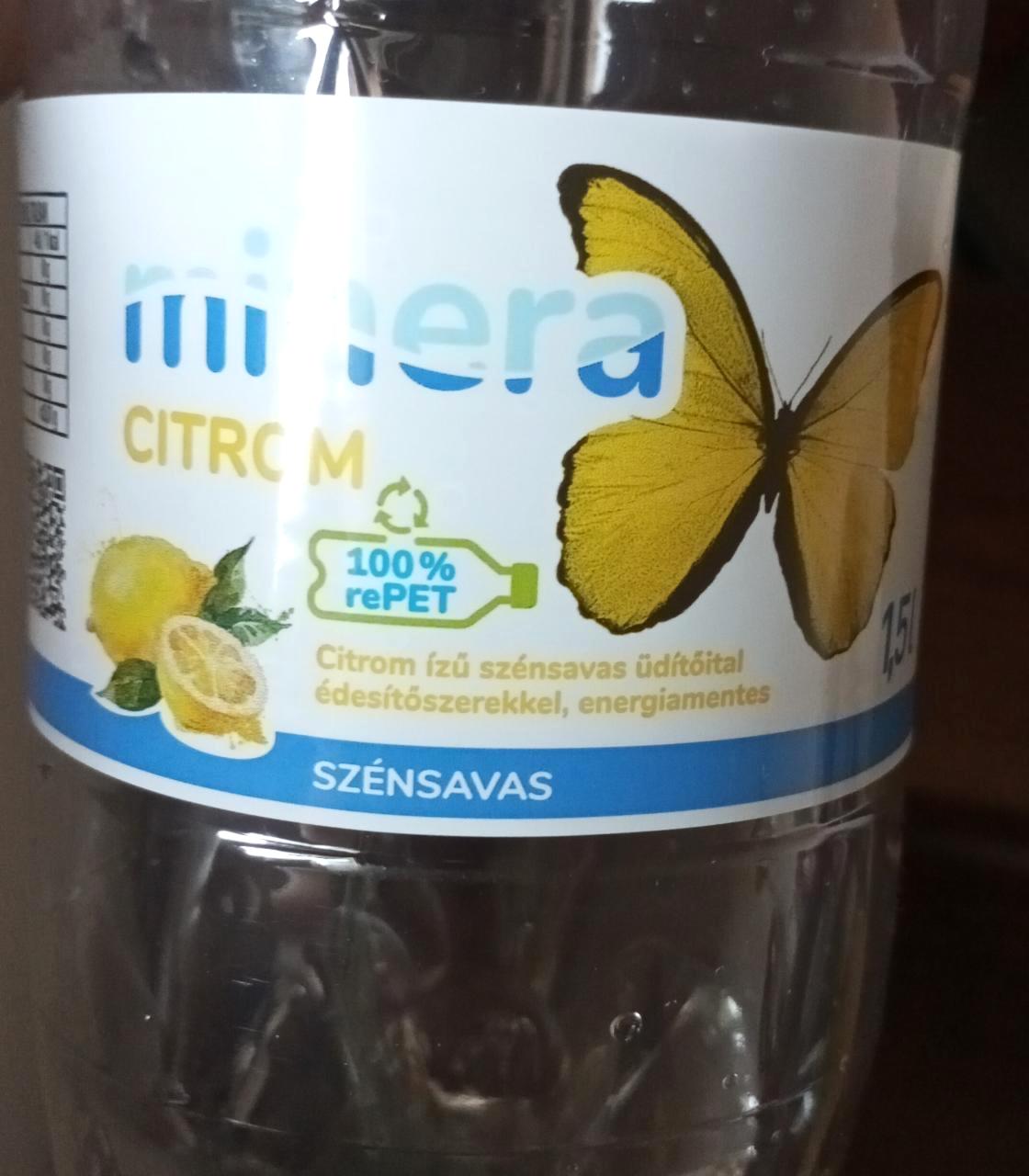 Képek - minera citrom ízű energiamentes szénsavas üdítőital édesítőszerekkel 1,5 l