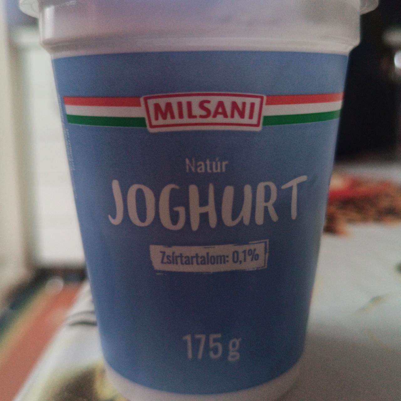 Képek - Natúr joghurt 0,1% Milsani