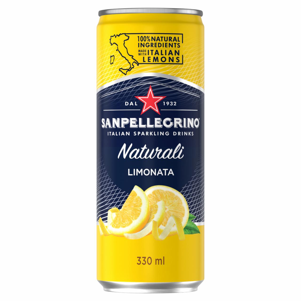 Képek - San Pellegrino Limonata szénsavas citrom ital 330 ml