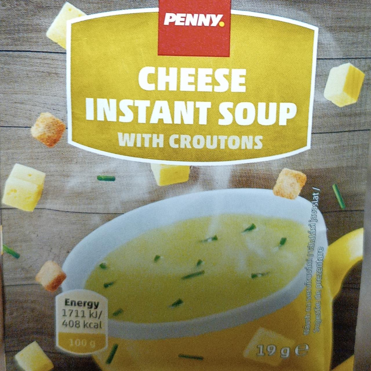 Képek - Cheese instant soup with croutons Penny