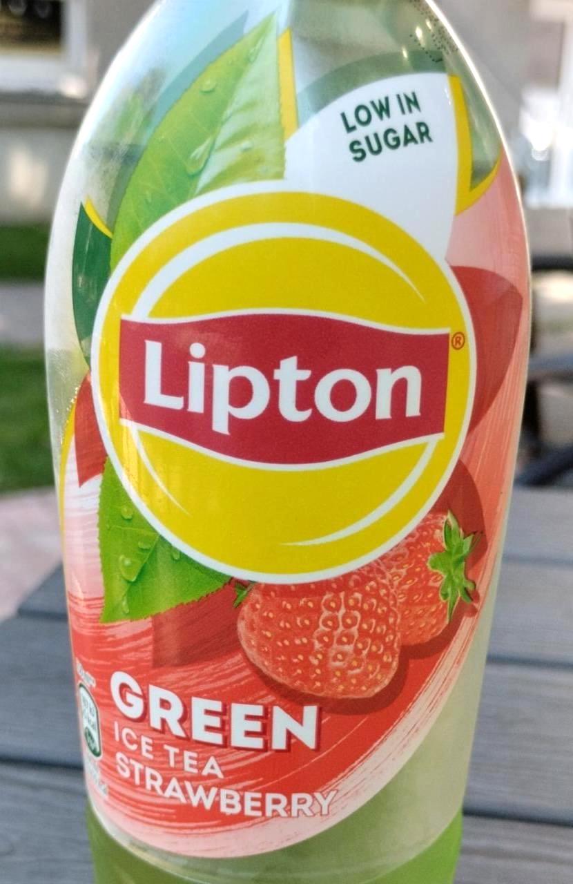 Képek - Lipton alacsony cukortartalmú eper ízű szénsavmentes üdítőital 500 ml