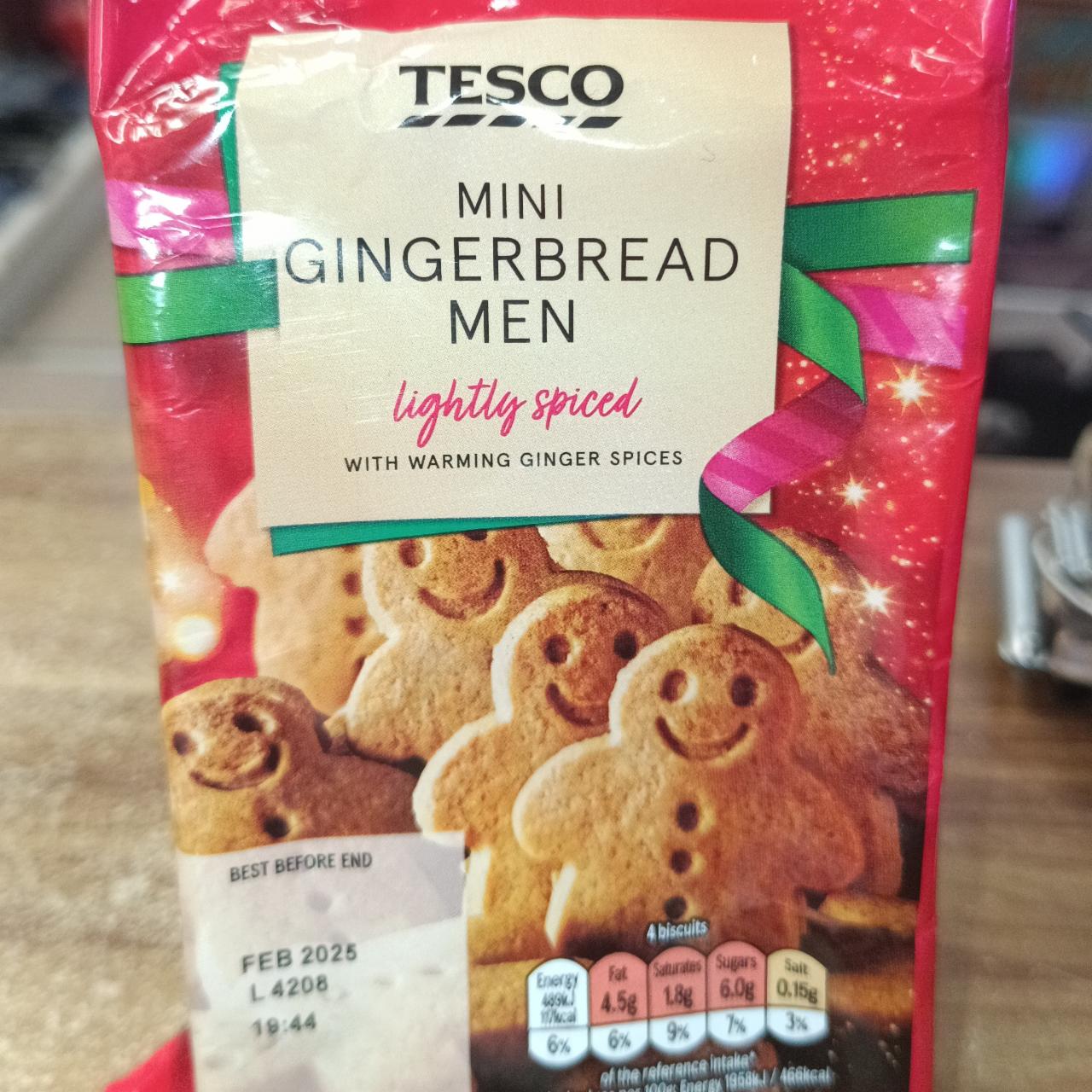 Képek - mini gingerbread men Tesco