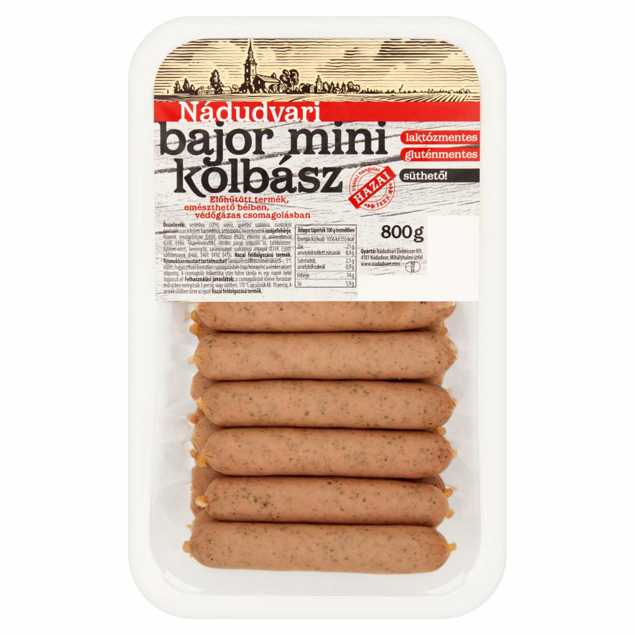 Képek - Nádudvari bajor mini kolbász 800 g