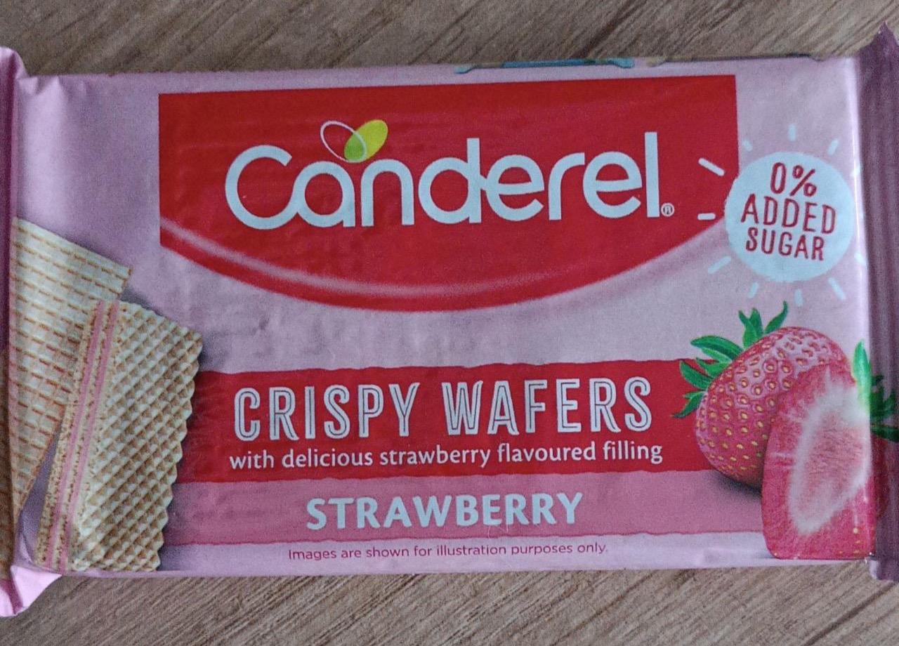 Képek - Crispy Wafers Strawberry Canderel