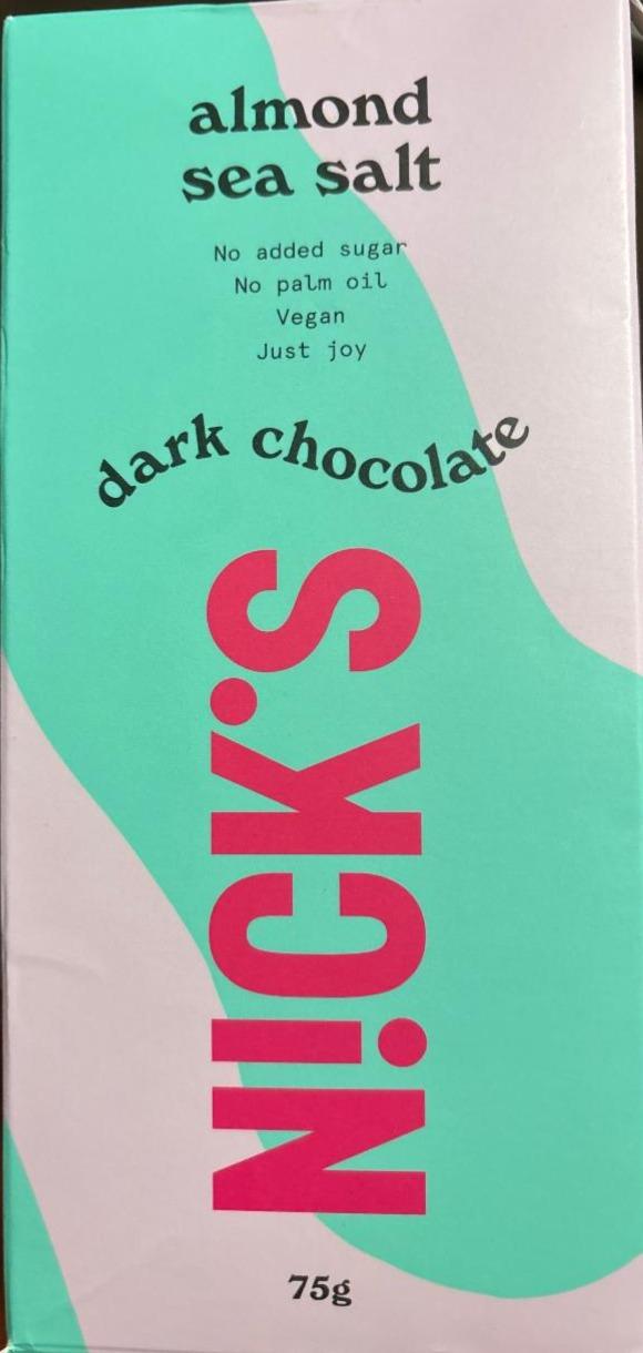 Képek - Dark chocolate almond sea salt N!ck's