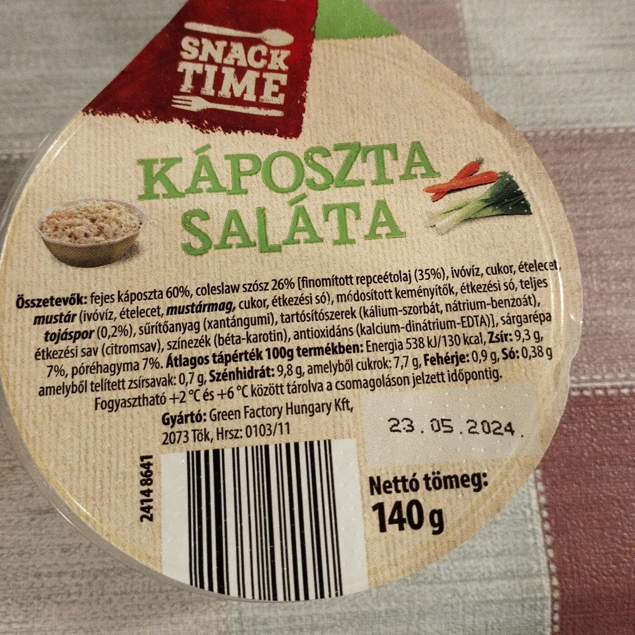 Képek - Káposzta saláta Snack time