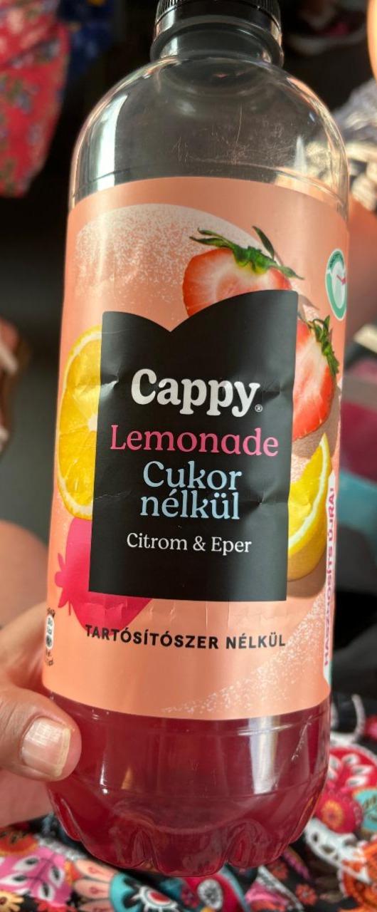 Képek - Cappy Lemonade cukor nélkül Citrom & Eper