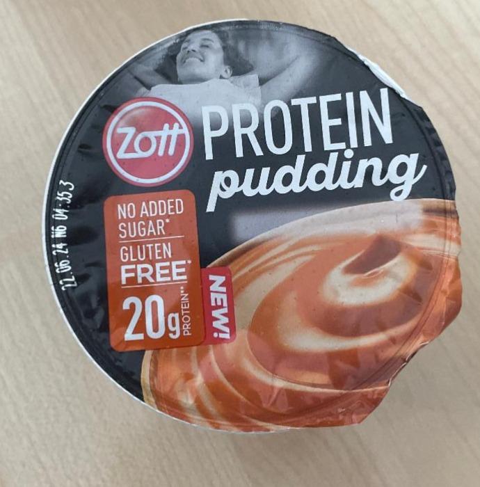 Képek - Zott Protein karamell ízű puding, édesítőszerekkel 200 g