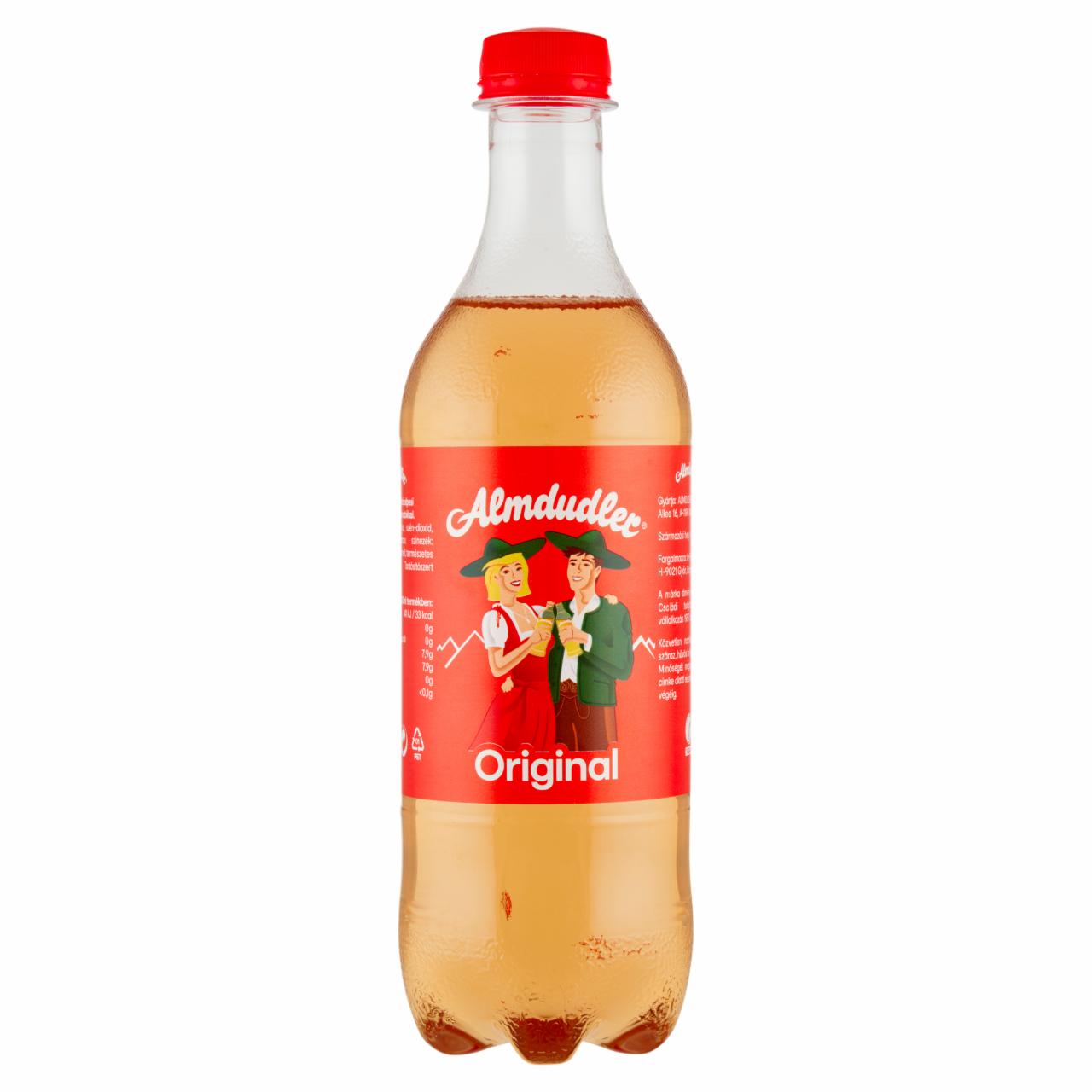 Képek - Almdudler Original szénsavas üdítőital alpesi gyógynövénykivonatokkal 0,5 l