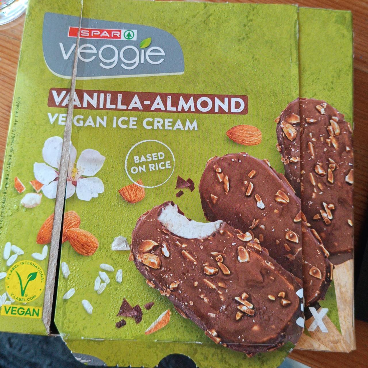 Képek - Vanilla-almond vega ice cream Spar Veggie