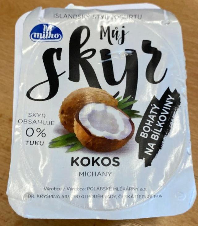 Képek - Můj skyr kokos 0% tuku Milko