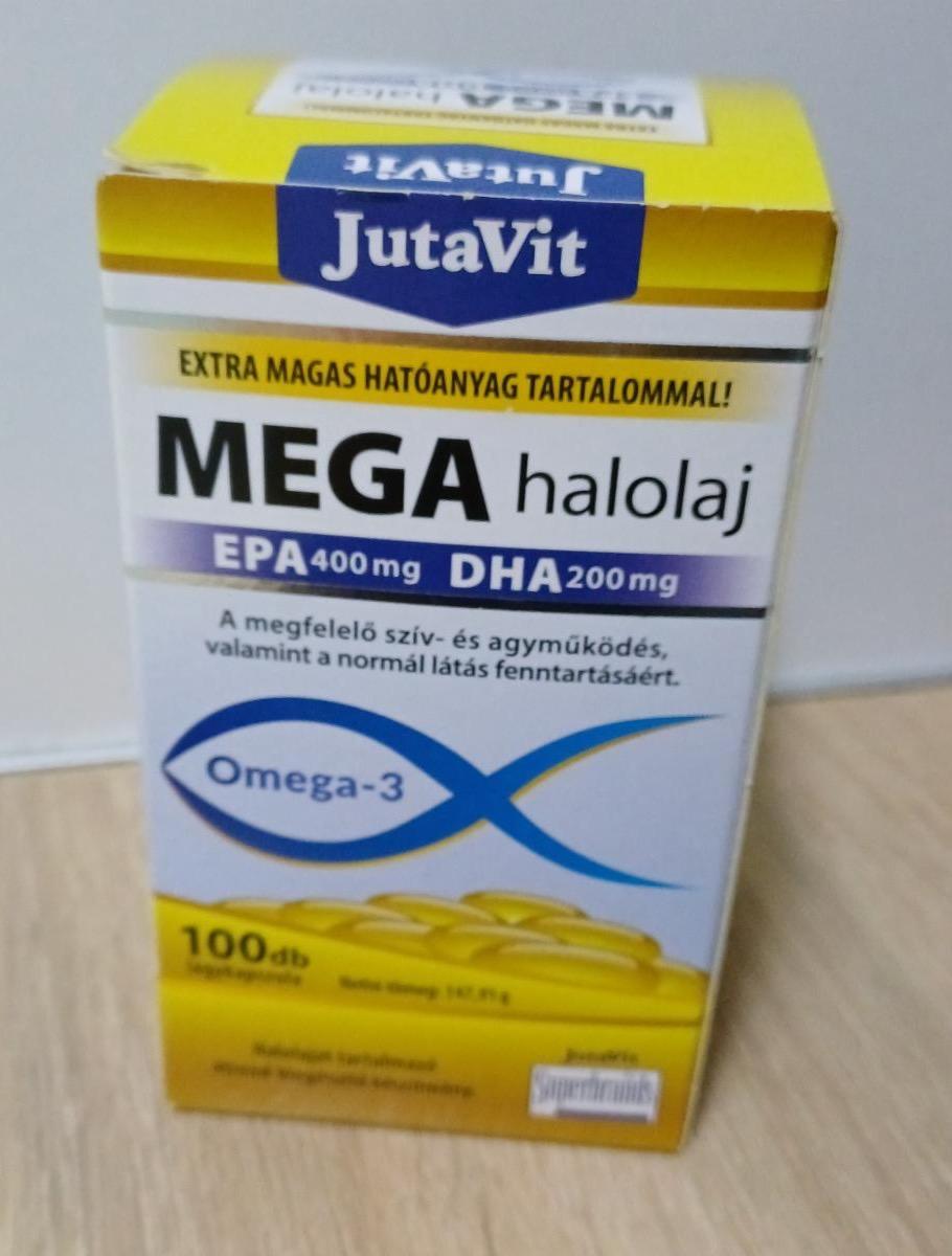 Képek - MEGA halolaj kapszula JutaVit