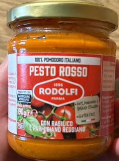 Képek - Rodolfi vörös pesto 190 g