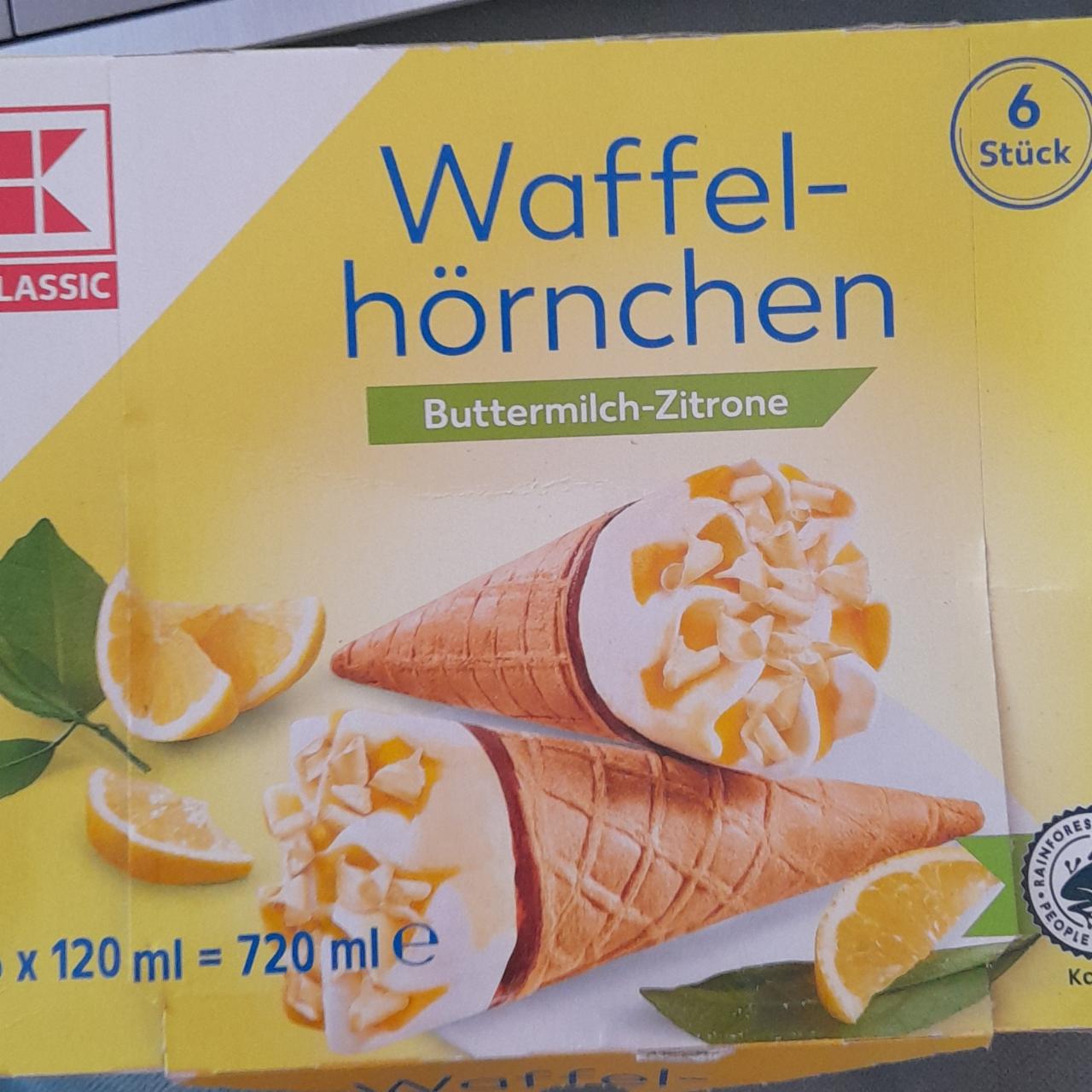 Képek - Waffel - hörnchen Buttermilch-zitrone K-Classic