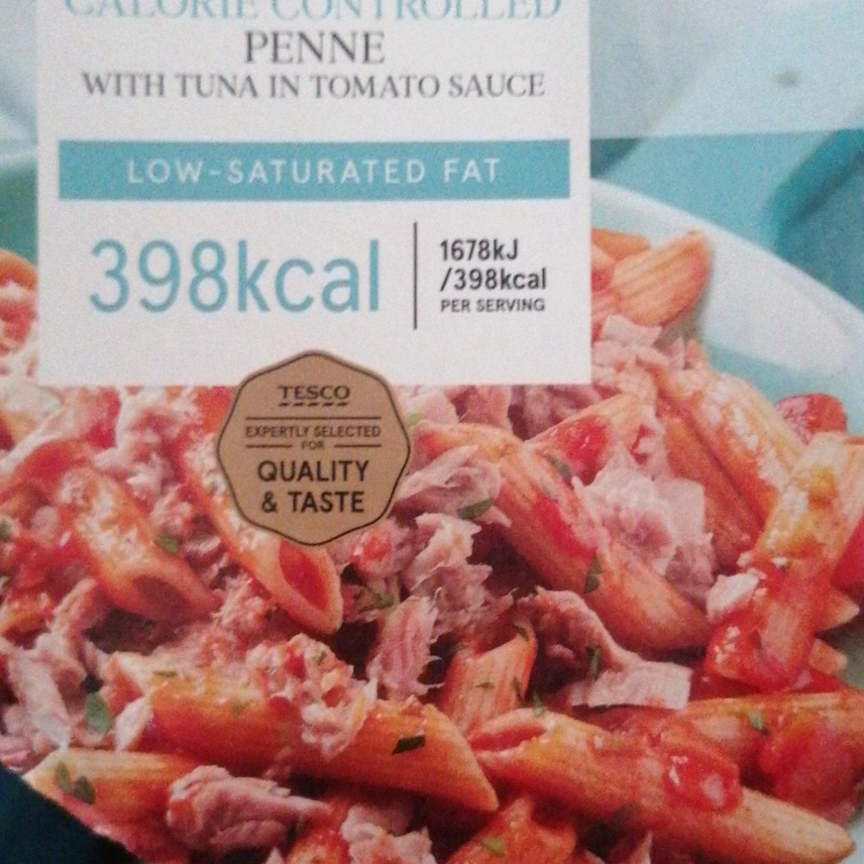 Képek - Penne With tuna in tomato sauce Tesco