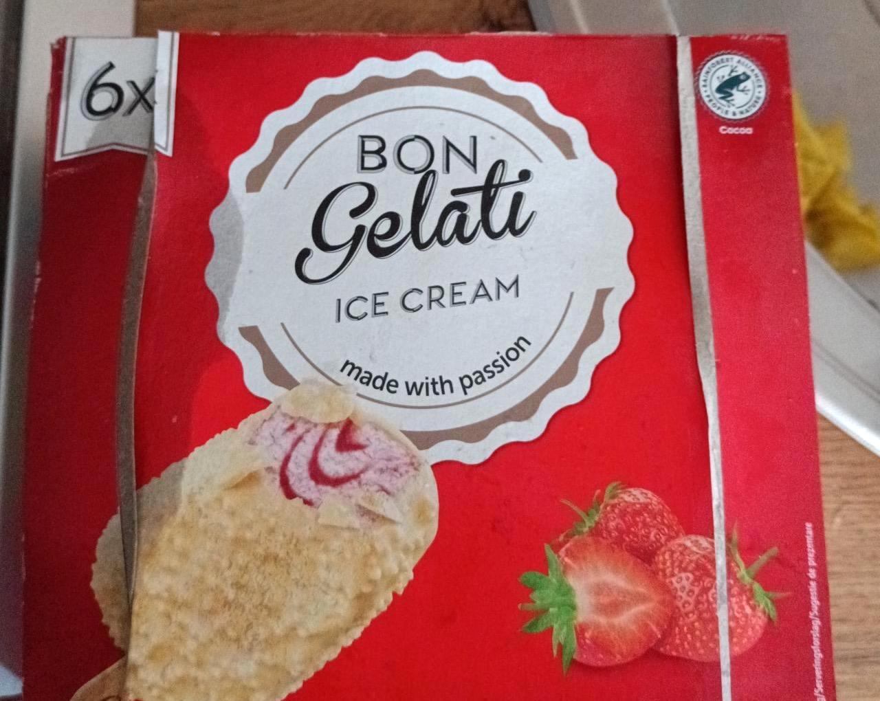 Képek - Ice cream strawberry Bon Gelati