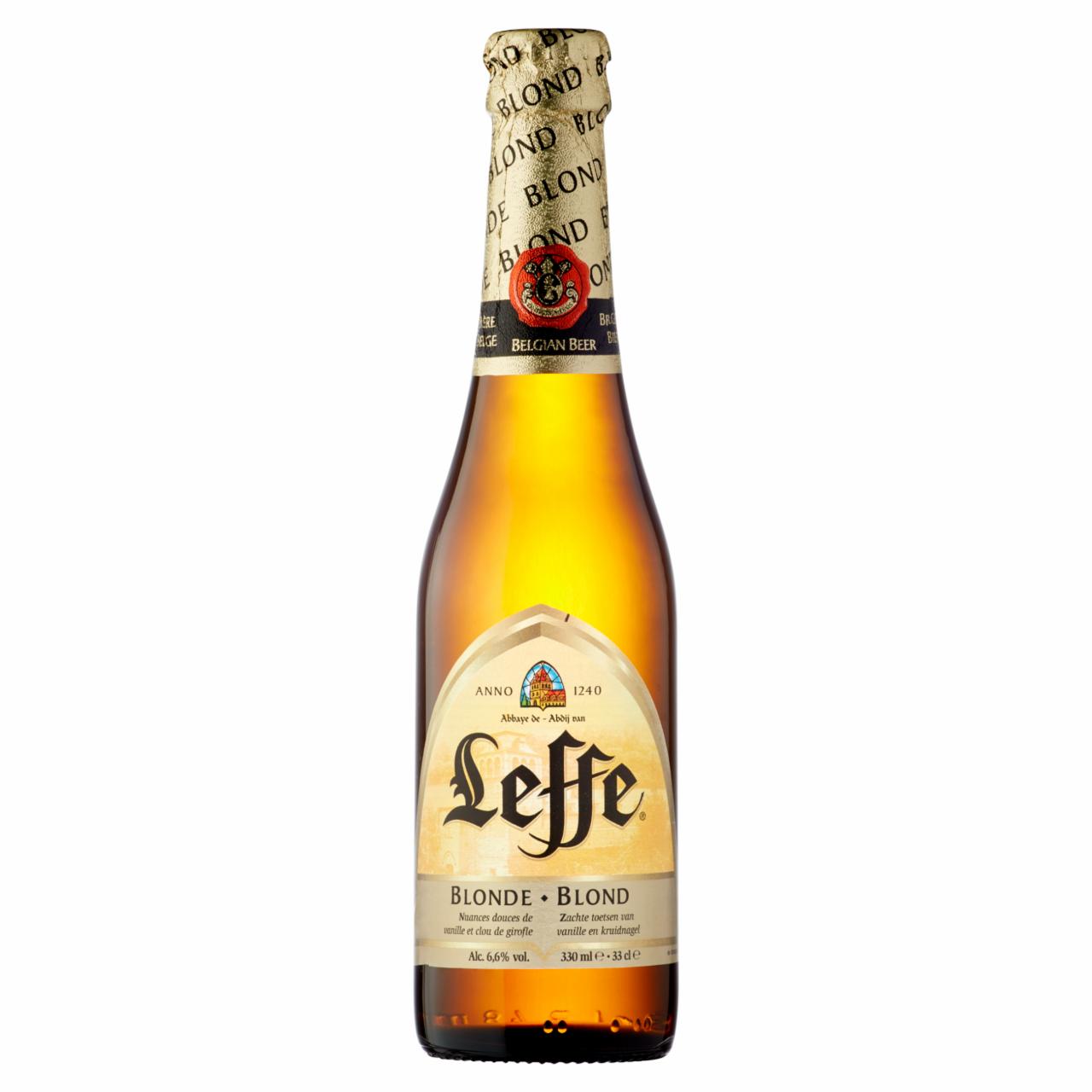 Képek - Leffe Blonde eredeti belga apátsági világos sörkülönlegesség 6,6% 0,33 l