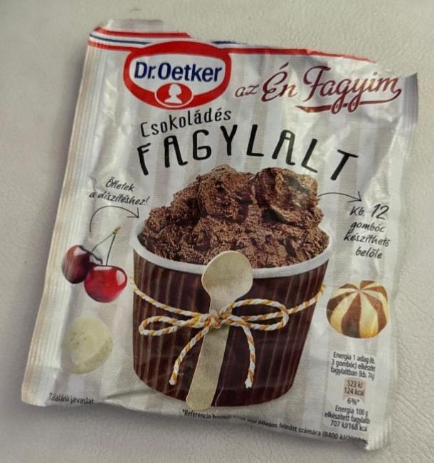 Képek - Csokoládés fagylalt Dr.Oetker