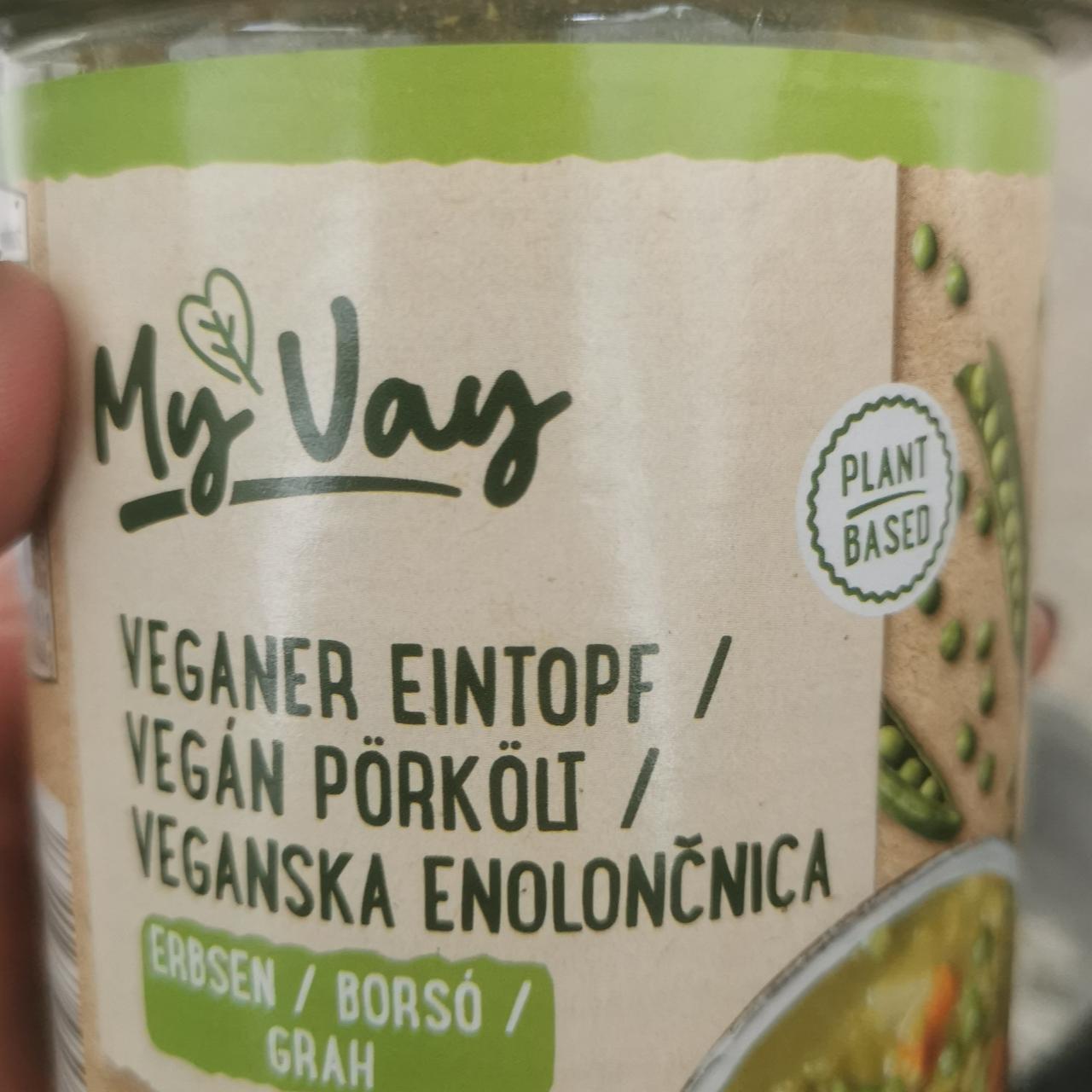 Képek - Vegán pörkölt Borsó My vay