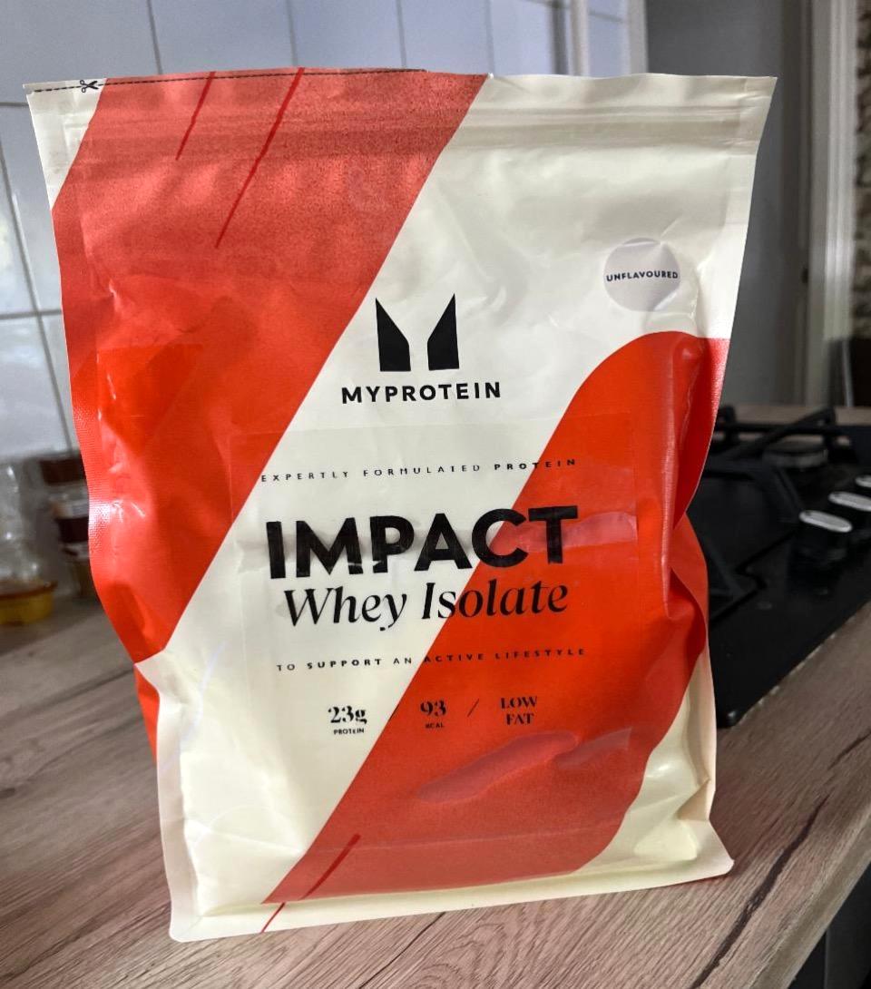 Képek - Impact whey isolate ízesítetlen MyProtein