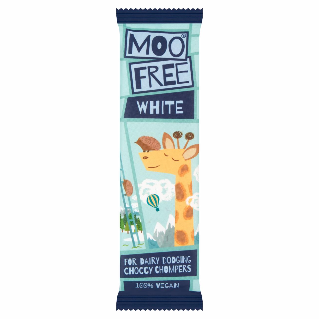 Képek - Moo Free tejmentes fehér csokoládé szelet 20 g