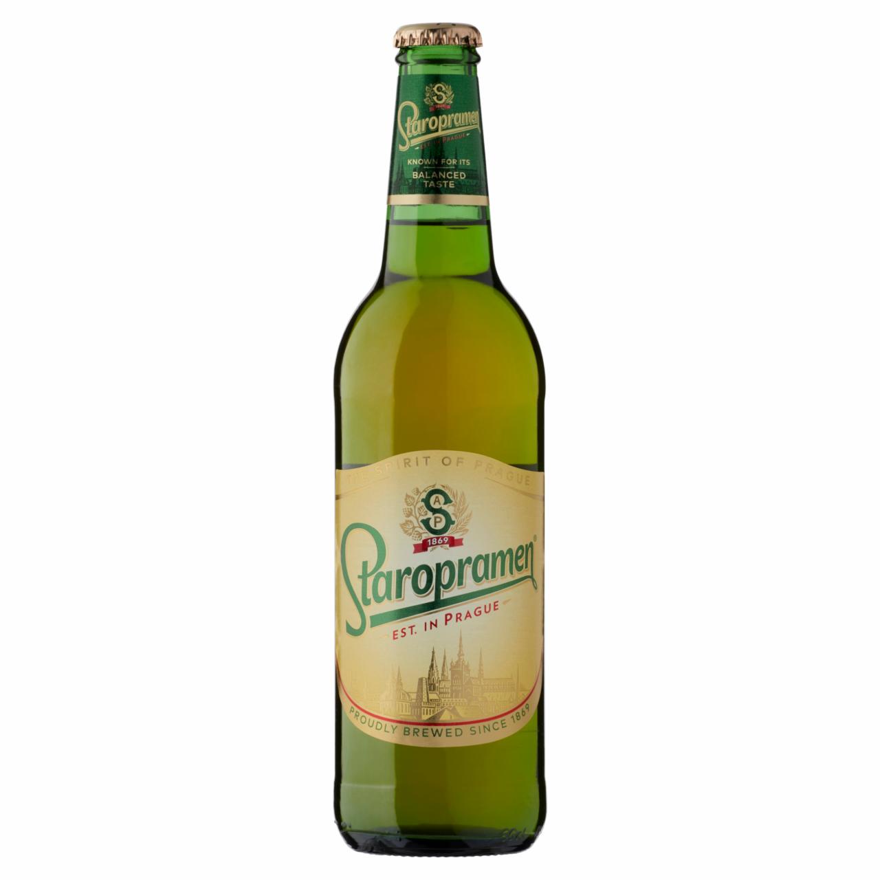 Képek - Staropramen Premium minőségi világos sör 5% 0,5 l