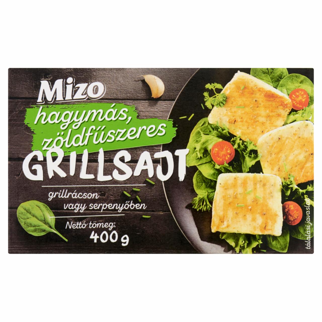 Képek - Mizo hagymás, zöldfűszeres grillsajt 400 g