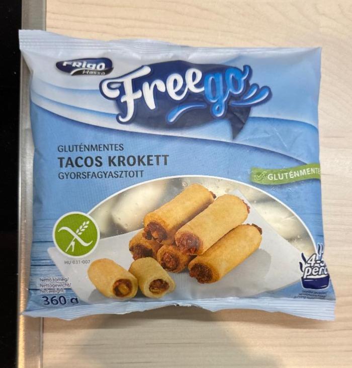 Képek - Gluténmentes tacos krokett Freego