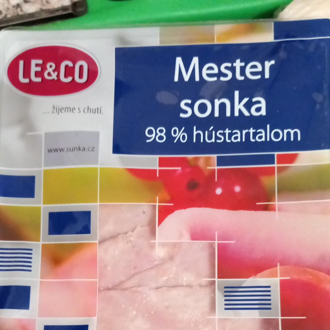 Képek - Mester sonka 98% hústartalom Le&Co