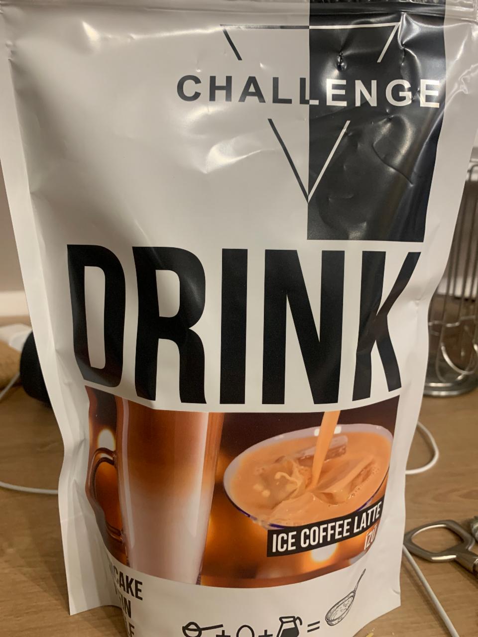 Képek - challenge drink ice coffee latte ízű italpor