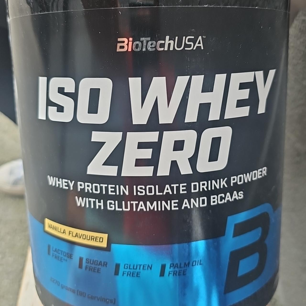 Képek - ISO Whey Zero vaníliás BioTechUSA