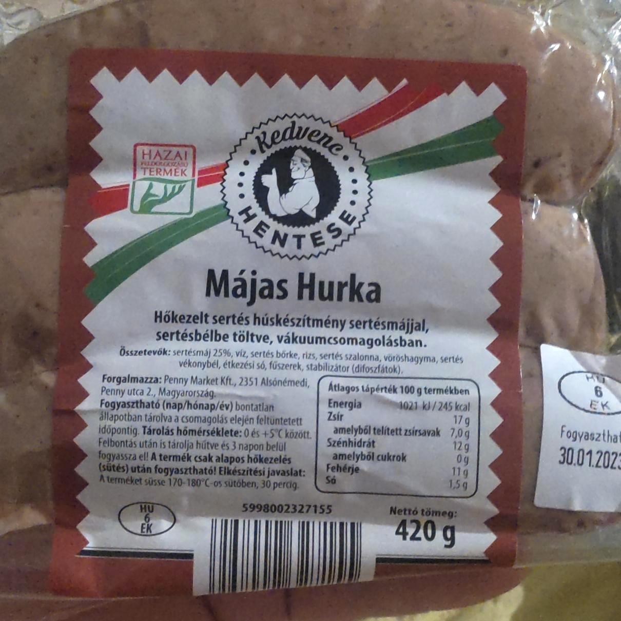 Képek - Májas hurka Kedvenc hentese