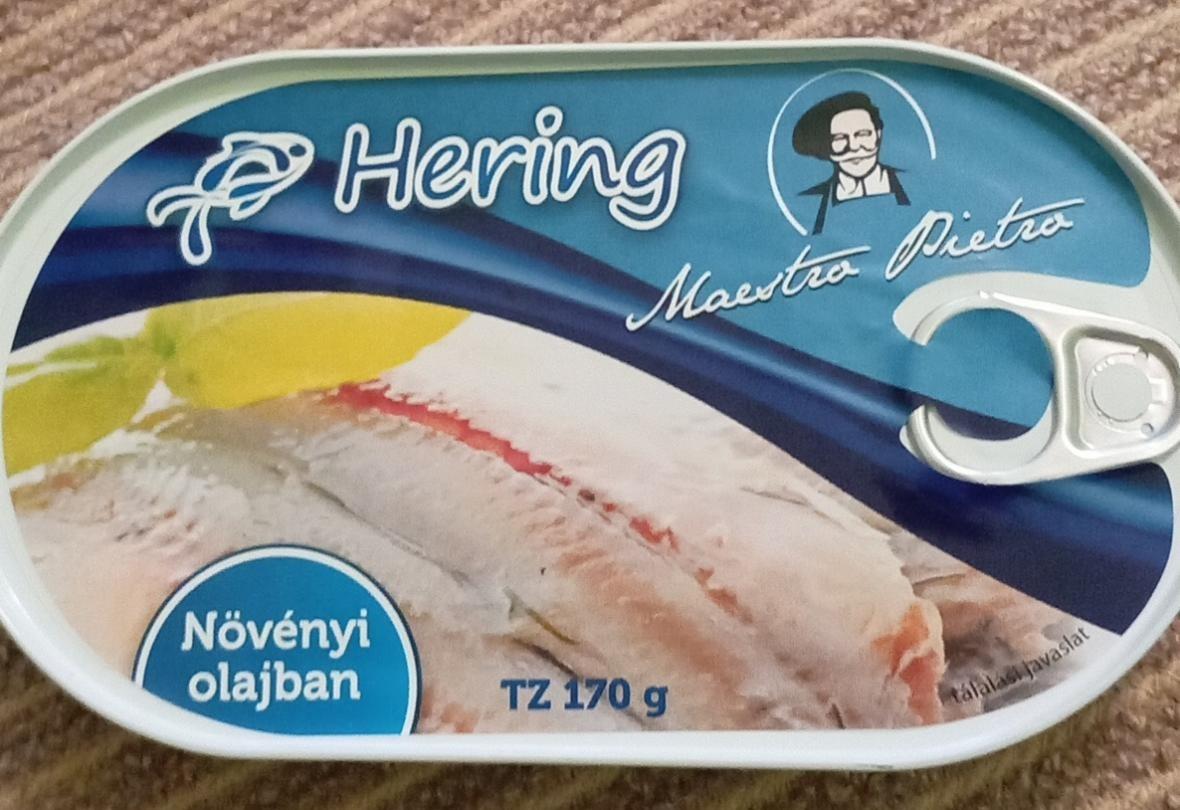 Képek - Hering növényi olajban Maestro Pietro