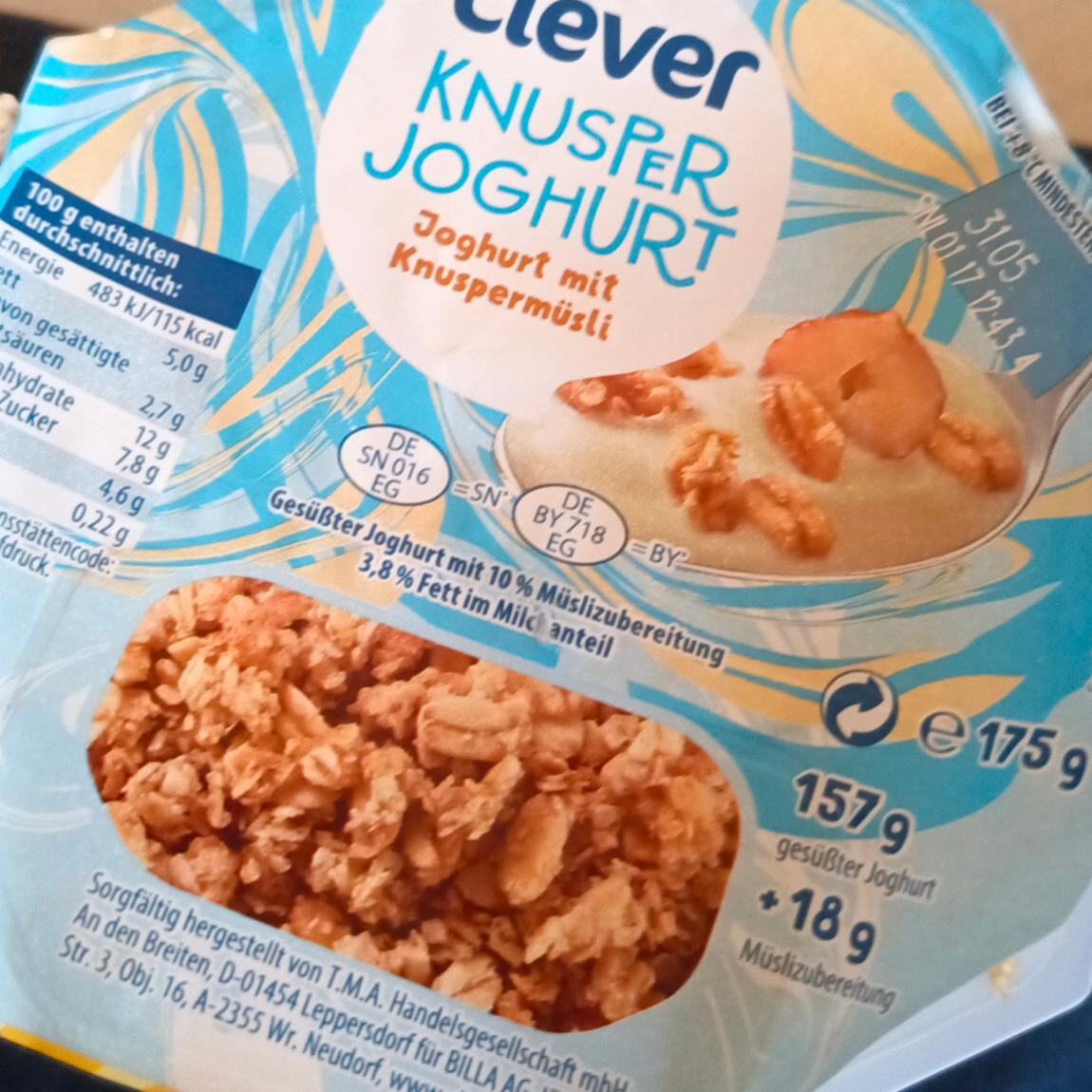 Képek - Knusper joghurt mit Knuspermüsli Clever