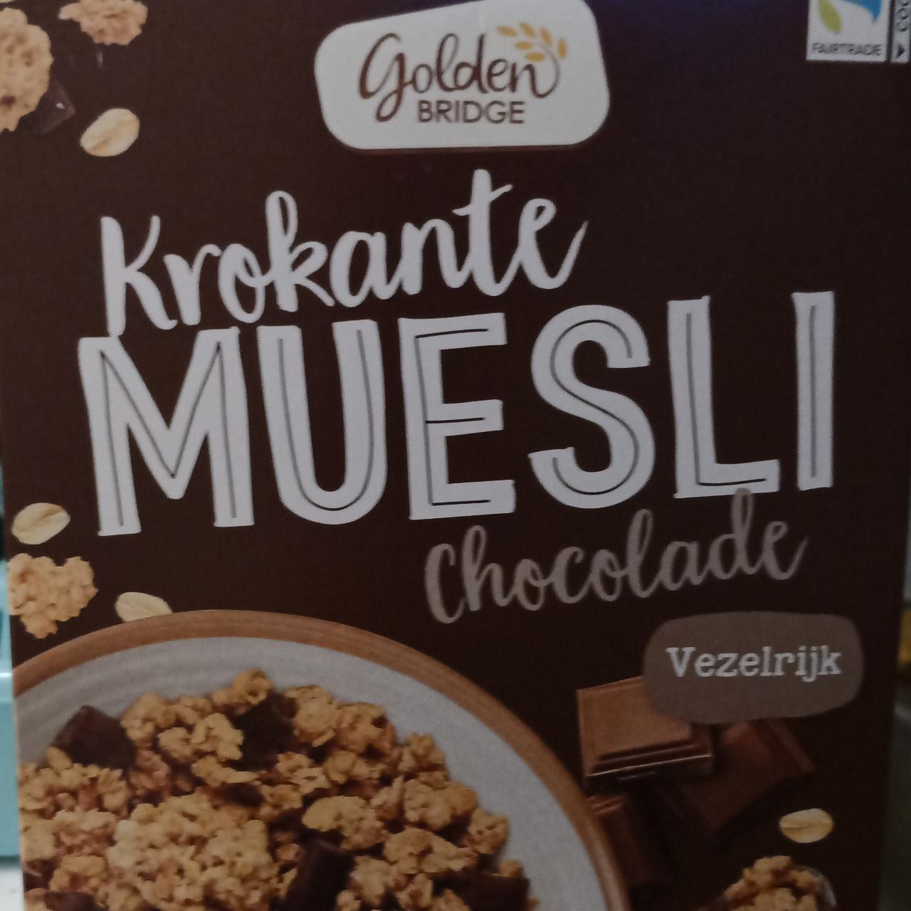 Képek - Krokante muesli Chocolade Golden Bridge