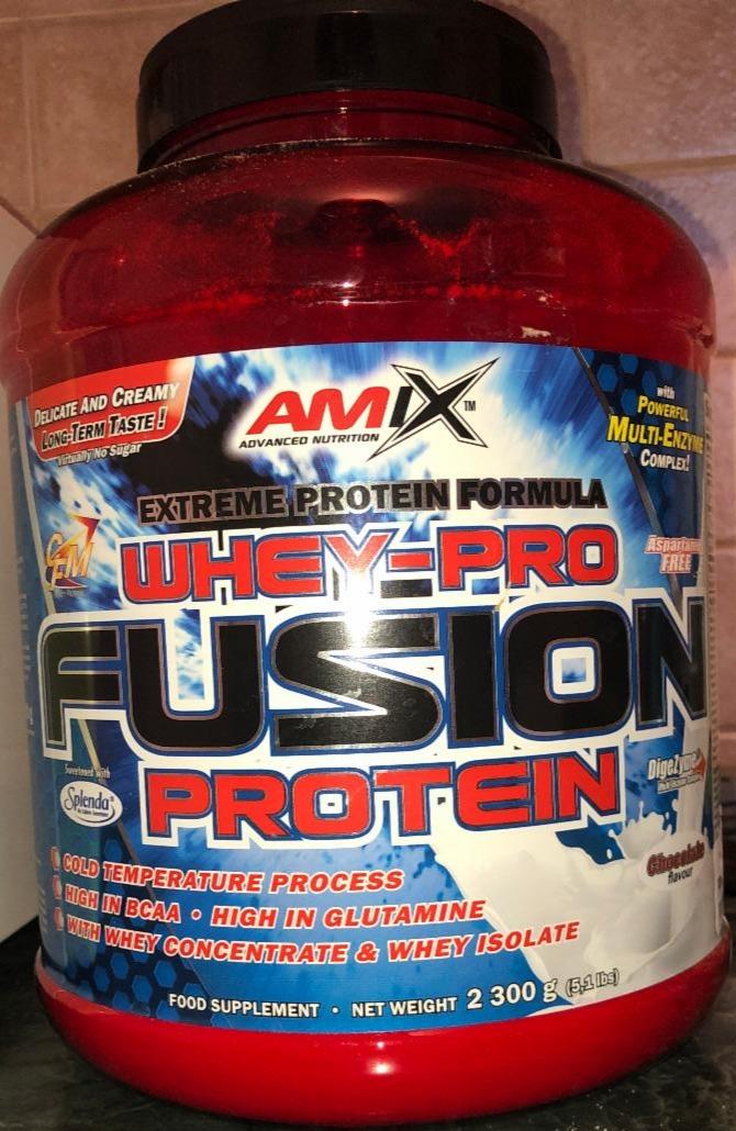 Képek - WheyPro Fusion Protein Double White Chocolate Amix Nutrition