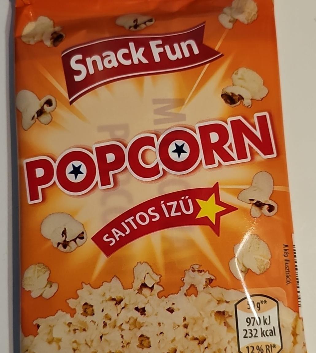 Képek - Popcorn Pattogatott Kukorica Sajtos Snack Fun