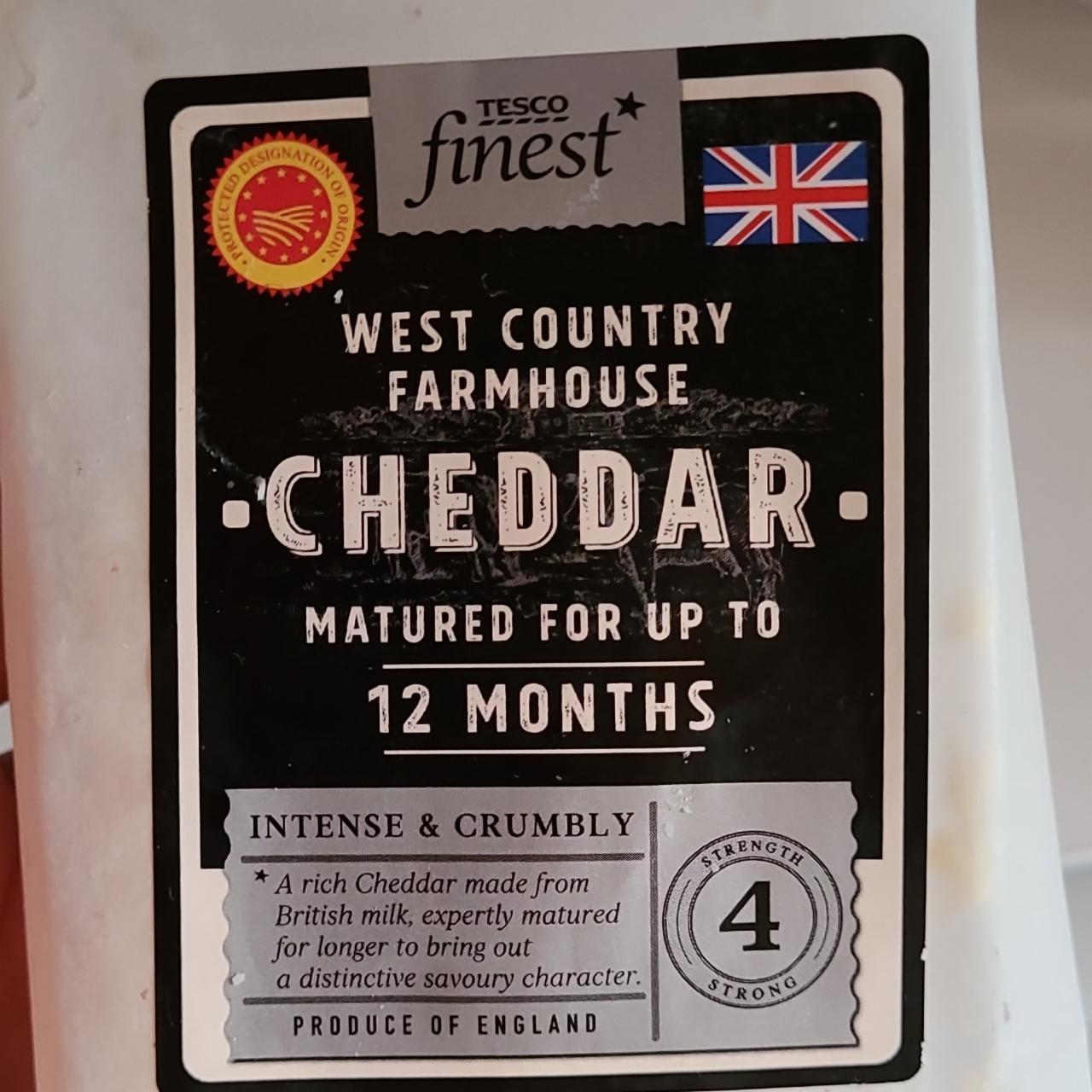 Képek - Westfarm Cheddar Tesco finest