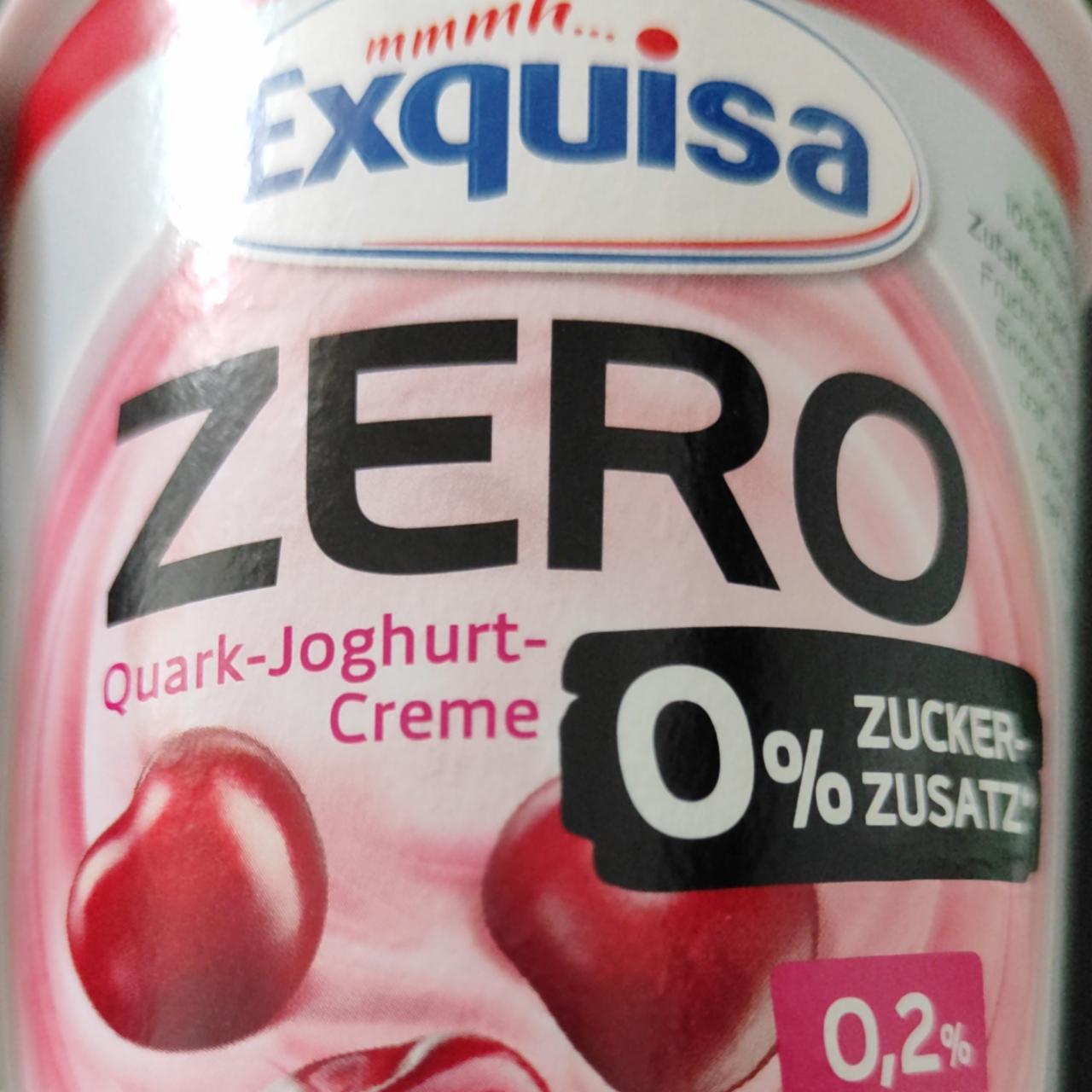 Képek - Exquisa Zero Quark joghurt creme kirsche