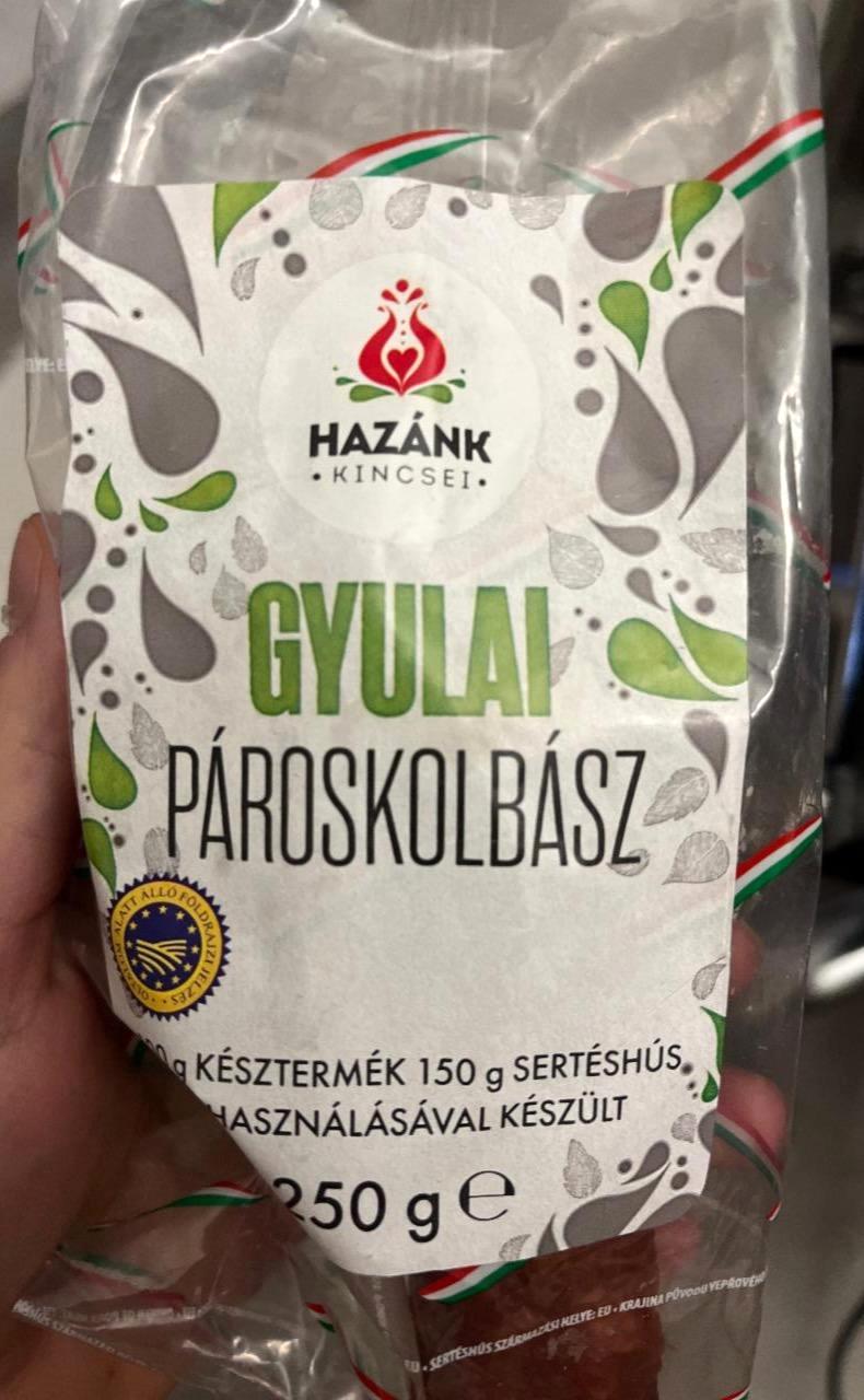 Képek - Gyulai pároskolbász Hazánk kincsei