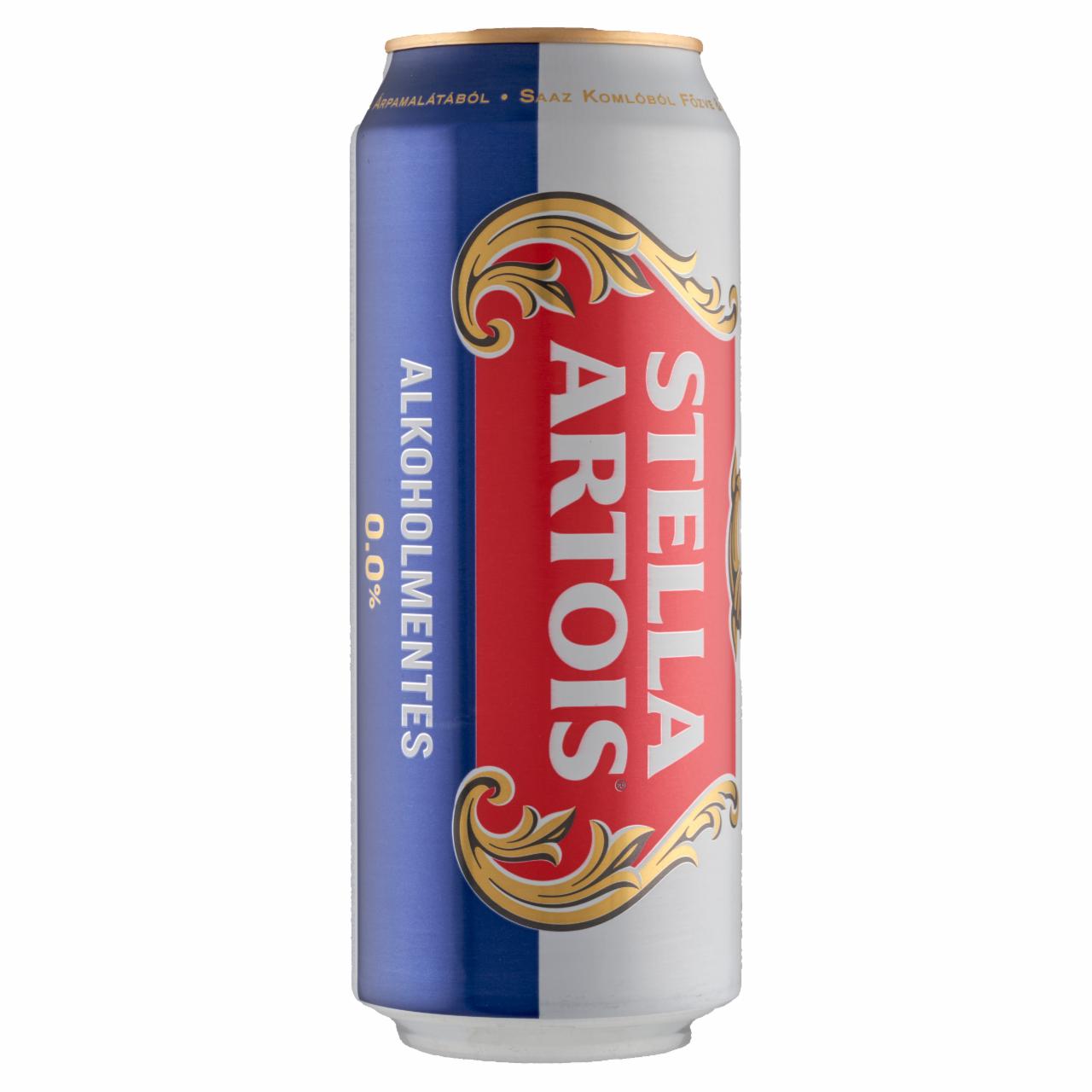 Képek - Stella Artois alkoholmentes világos sör 0,0% 500 ml