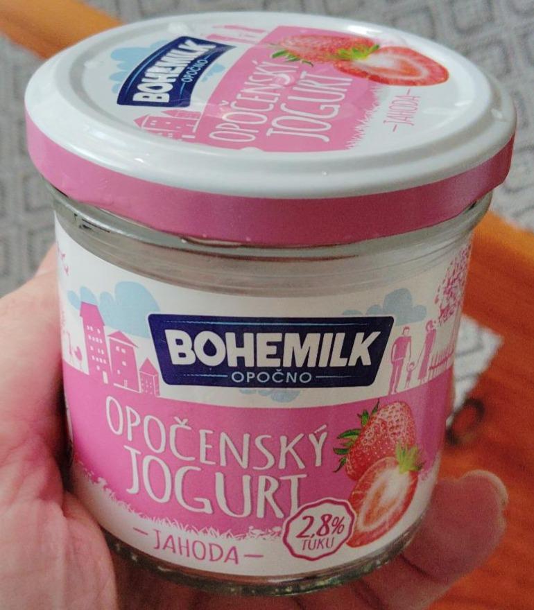 Képek - Opočenský jogurt jahoda Bohemilk