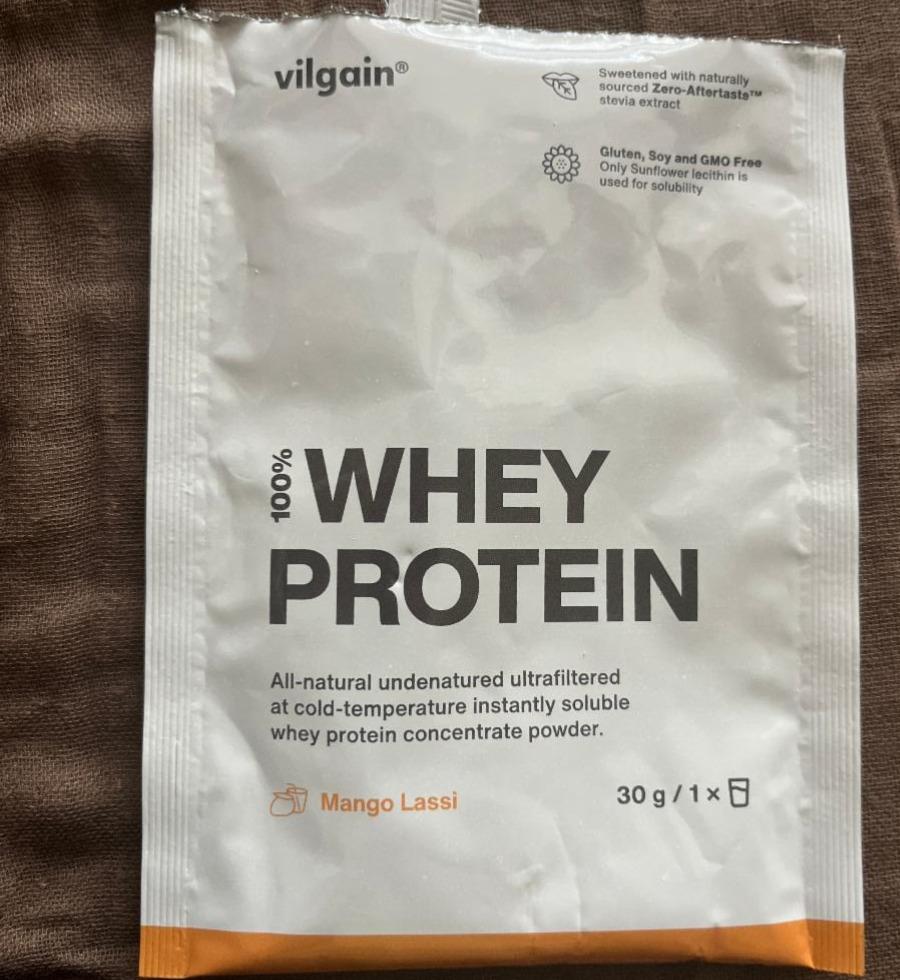 Képek - 100% Whey protein Mango lassi Vilgain