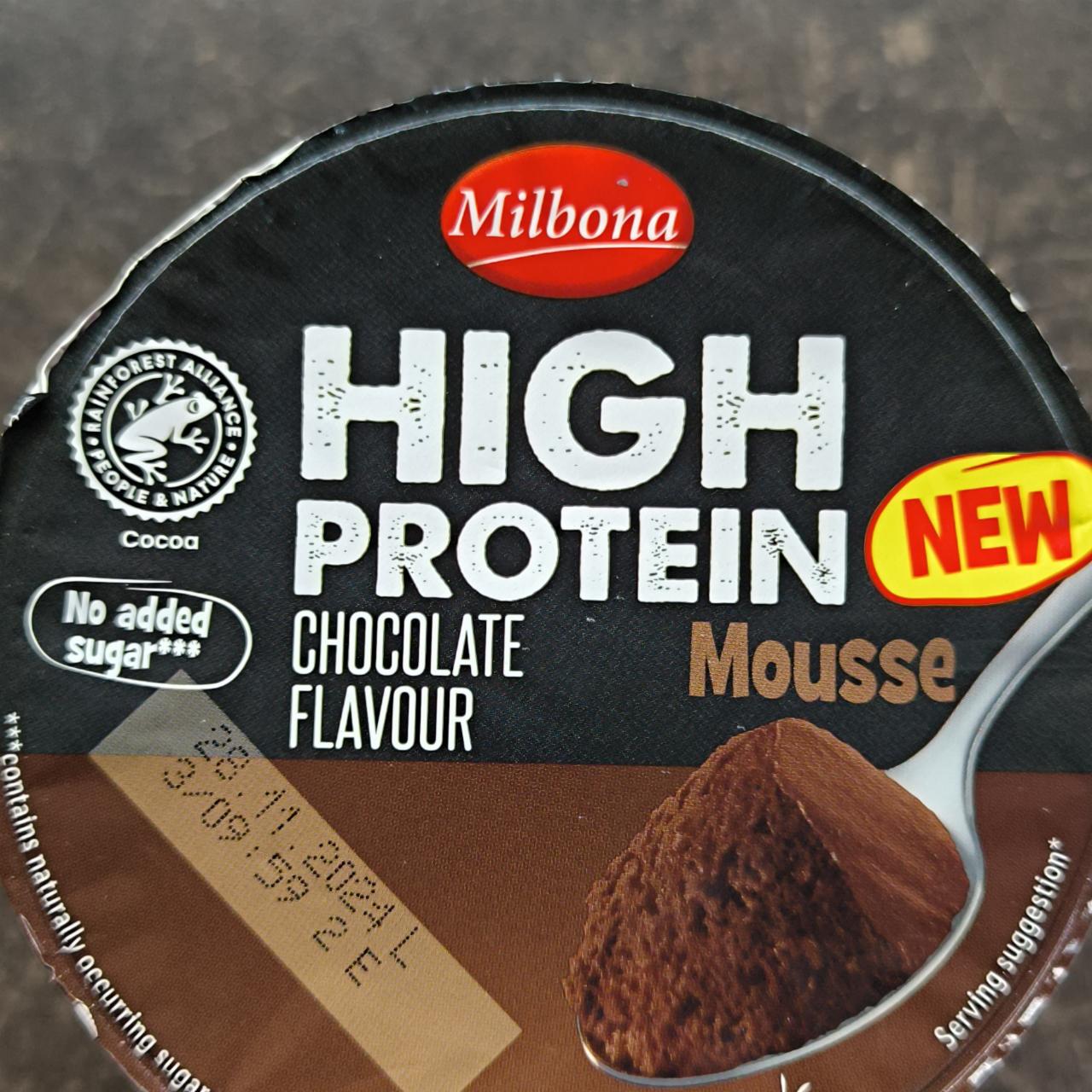 Képek - High protein Chocolate flavour Mousse Milbona