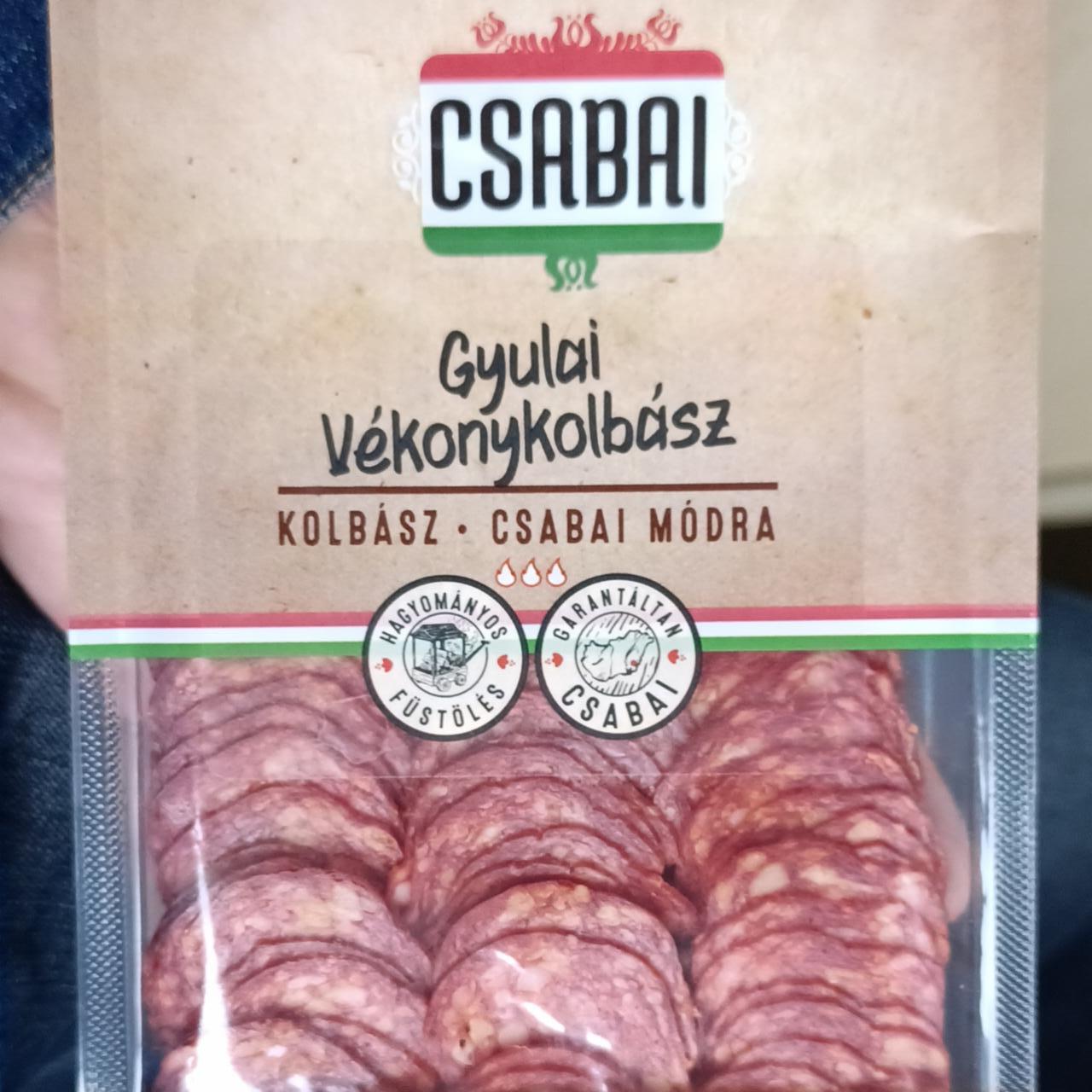 Képek - Gyulai vékonykolbász csabai módra Csabai